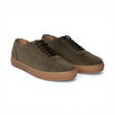 Sneaker ZANZIBAR in Camoscio Verde con Suola FI Ambra Uomo