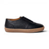 Sneaker ZANZIBAR in Vitello Bottolato Blu con Suola FI Ambra Uomo