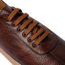 Sneaker ZANZIBAR in Vitello Bottolato Sudan con Suola FI Ambra Uomo