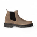 Stivaletto CICERONE Camoscio Taupe con Suola Light Uomo