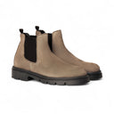 Stivaletto CICERONE Camoscio Taupe con Suola Light Uomo