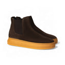 Stivaletto VITO in Camoscio Testa di Moro con Suola AR Ambra Uomo