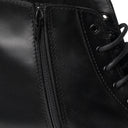 Stivaletto DANTE Vitello Nero con Suola Roccia Uomo