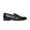 Monk Strap Uomo Doppia Fibbia in Vera Pelle Nera
