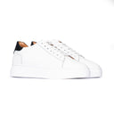 Sneakers Uomo in Vera pelle bianca – Suola bianca