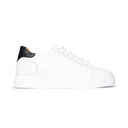 Sneakers Uomo in Vera pelle bianca – Suola bianca