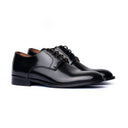 Derby Nero Uomo in Vera Pelle Lucida