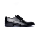Derby Nero Uomo in Vera Pelle Lucida