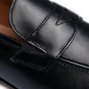Mocassino Uomo Classico in Vera Pelle Nera