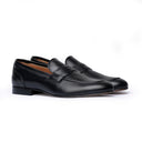Mocassino Uomo Classico in Vera Pelle Nera