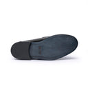 Mocassino Penny Uomo in Vera Pelle Patinato Marrone