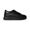 Sneaker ULISSE Vitello Nero con Suola AR Nera Uomo